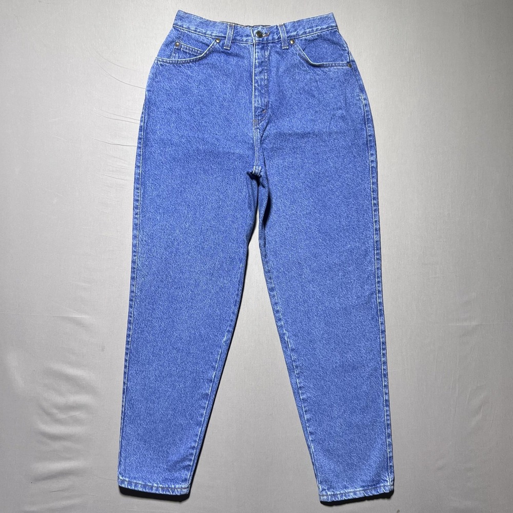Vintage Levis Native Blue Jeans Womens 12 Blue High Rise Tapered Made‎ In USA